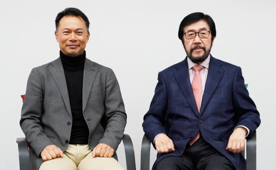 山田と矢野の写真