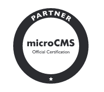 microCMSパートナー認定証