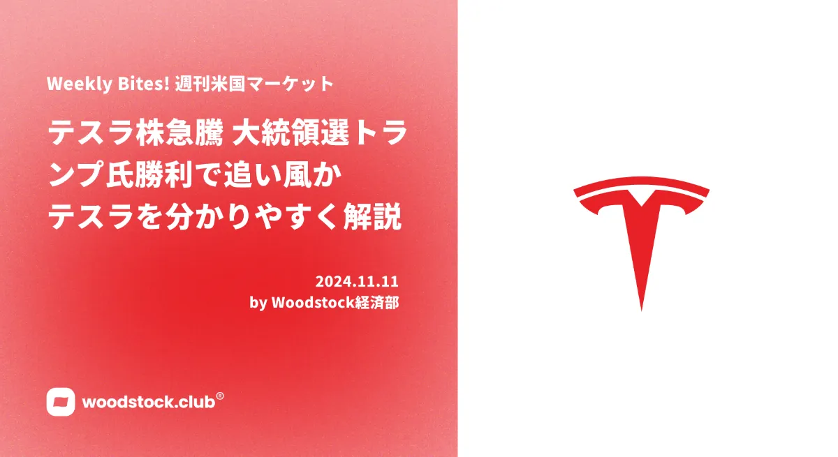 テスラ株急騰 大統領選トランプ氏勝利で追い風か