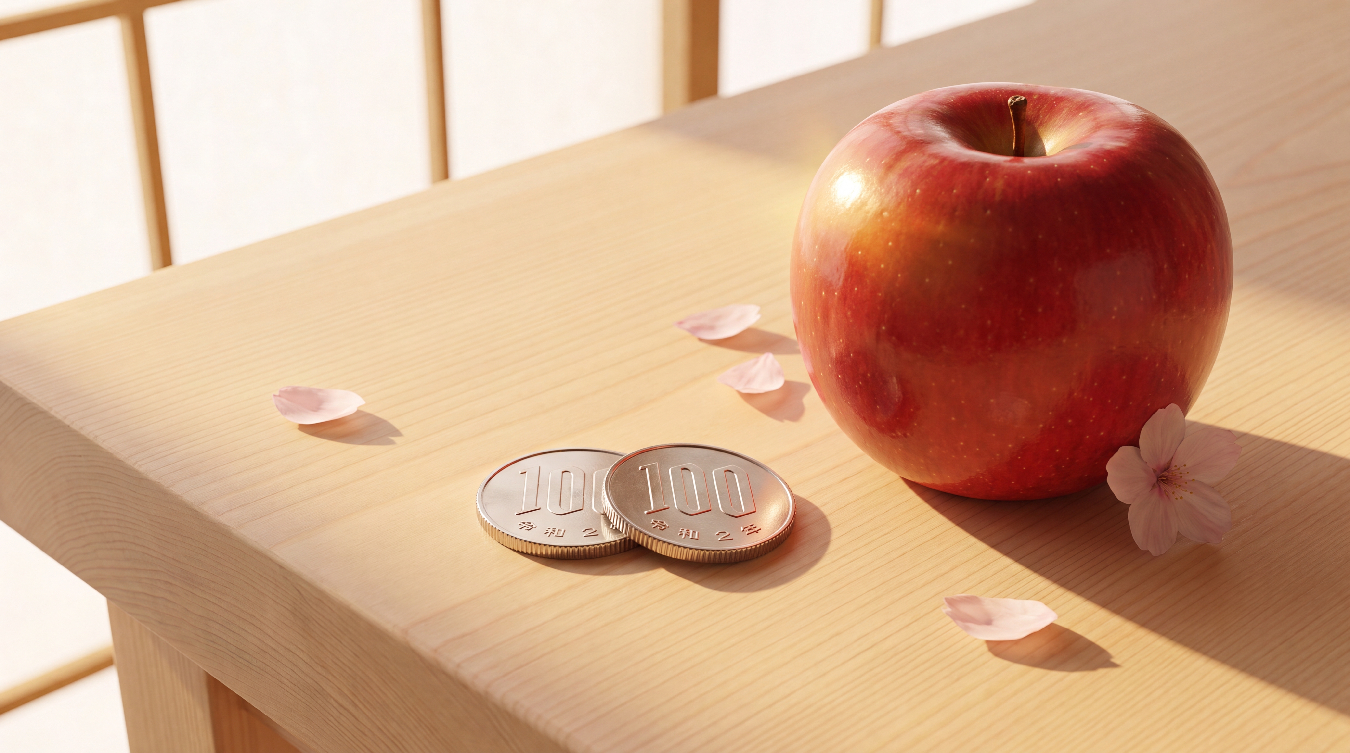 200円でアップル株を買うと何株になるか