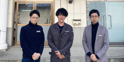1ha当たり3時間かかっていた面積測量が1人でわずか30分に短縮！
