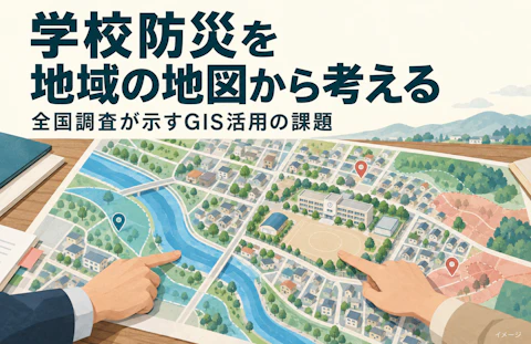 学校防災を地域の地図から考える──全国調査が示すGIS活用の課題