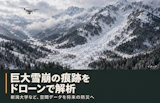 巨大雪崩の痕跡をドローンで解析──新潟大学など、空間データを将来の防災へ