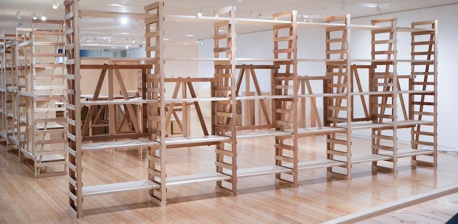 展示什器を有償譲渡します】第107回企画展「PROGETTAZIONE (プロ