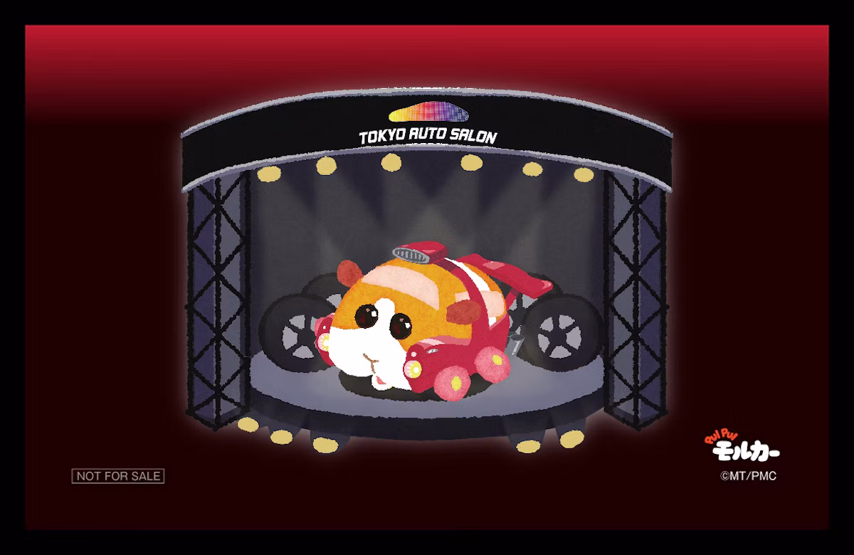 東京オートサロン2025で『PUI PUI モルカー』オリジナルグッズ販売｜特典ステッカーも