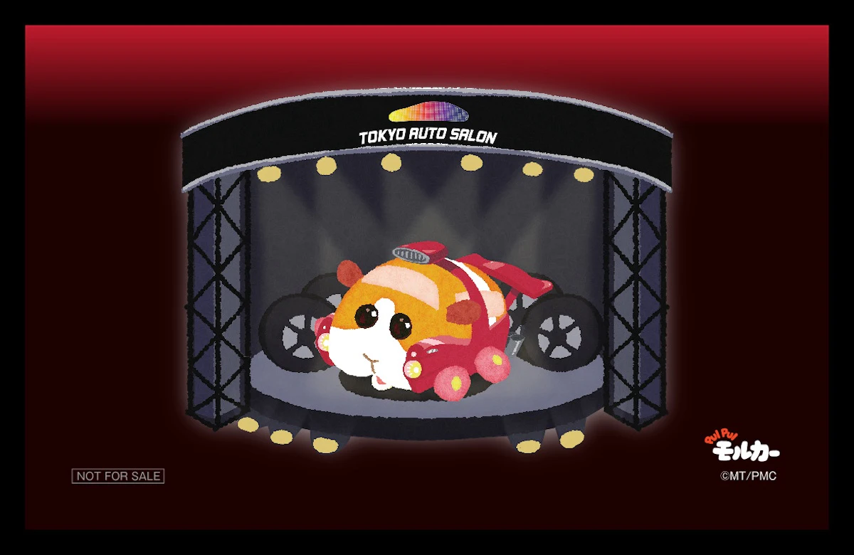 東京オートサロン2025で『PUI PUI モルカー』オリジナルグッズ販売｜特典ステッカーも