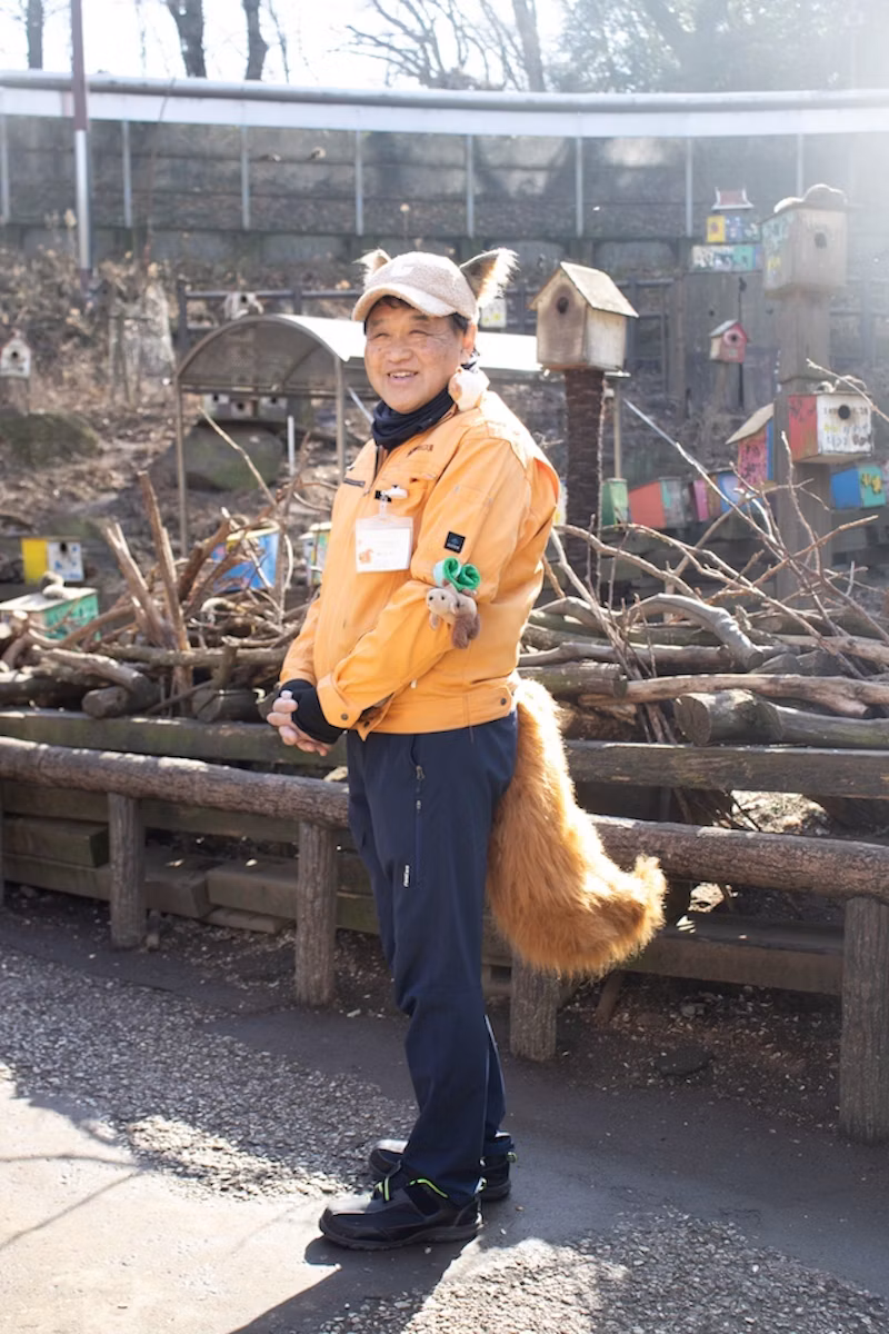 笑う谷園長