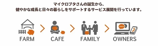 mipigのサービス展開図