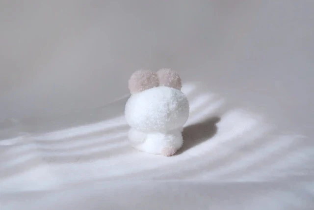 ローズブラウンのねむちゃん　うしろ