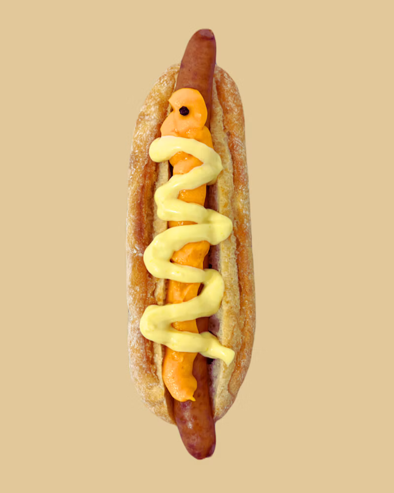 チーズたっぷり! まるでニシキアナゴドッグ イメージ