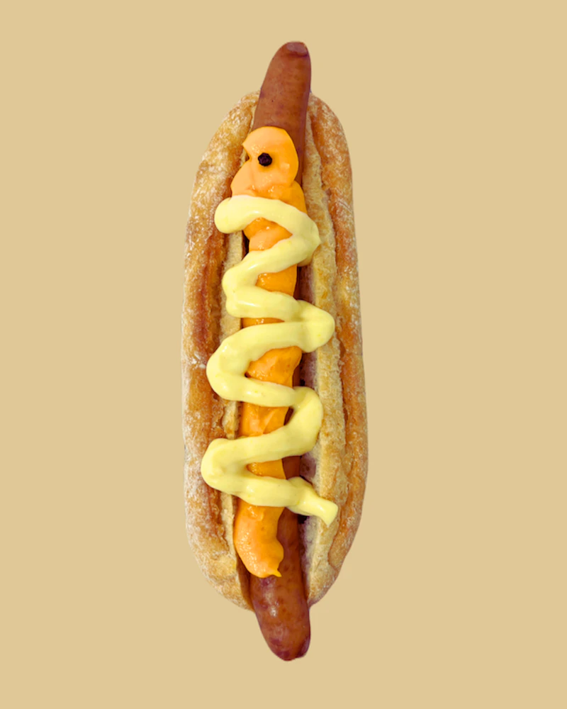 チーズたっぷり! まるでニシキアナゴドッグ イメージ