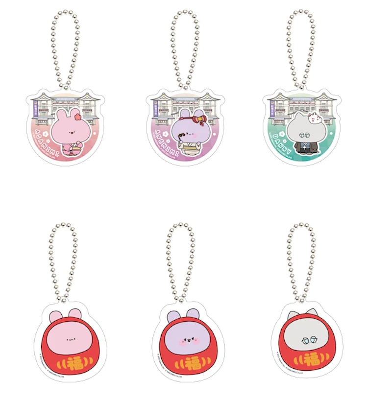 トレーディングキーホルダーコレクション（全6種）　900円(税込)