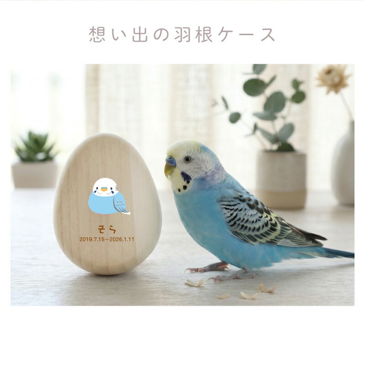 木製アクセサリーケース 二羽の鳥デザイン koborebiが「ぽてっと小鳥の羽ケース」発売 40種類の小鳥デザインから