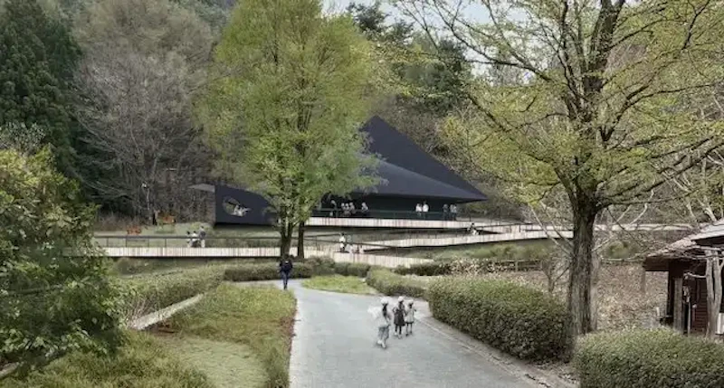 新しい動物病院のイメージ図（槇総合計画事務所提供）