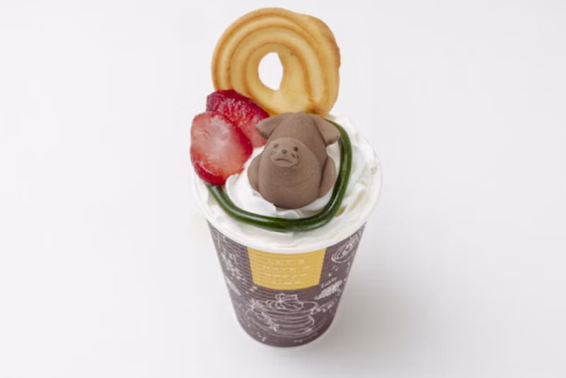 「ちのわ」のホット抹茶ラテ