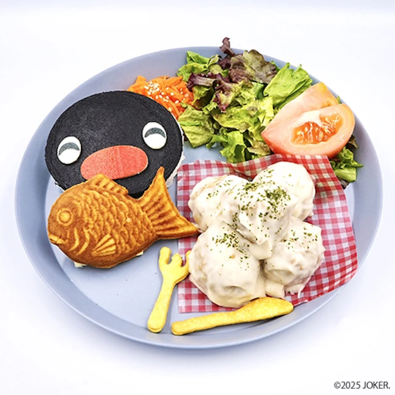 ピングーのSmileランチプレート