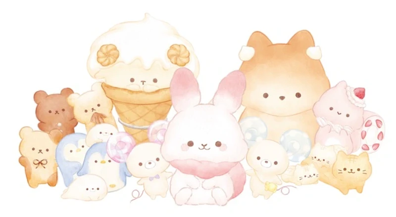 シュガーココムーやお菓子屋さんのなかまたち