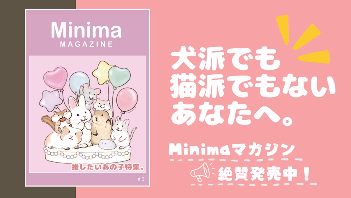 『Minimaマガジン』第3号発売中