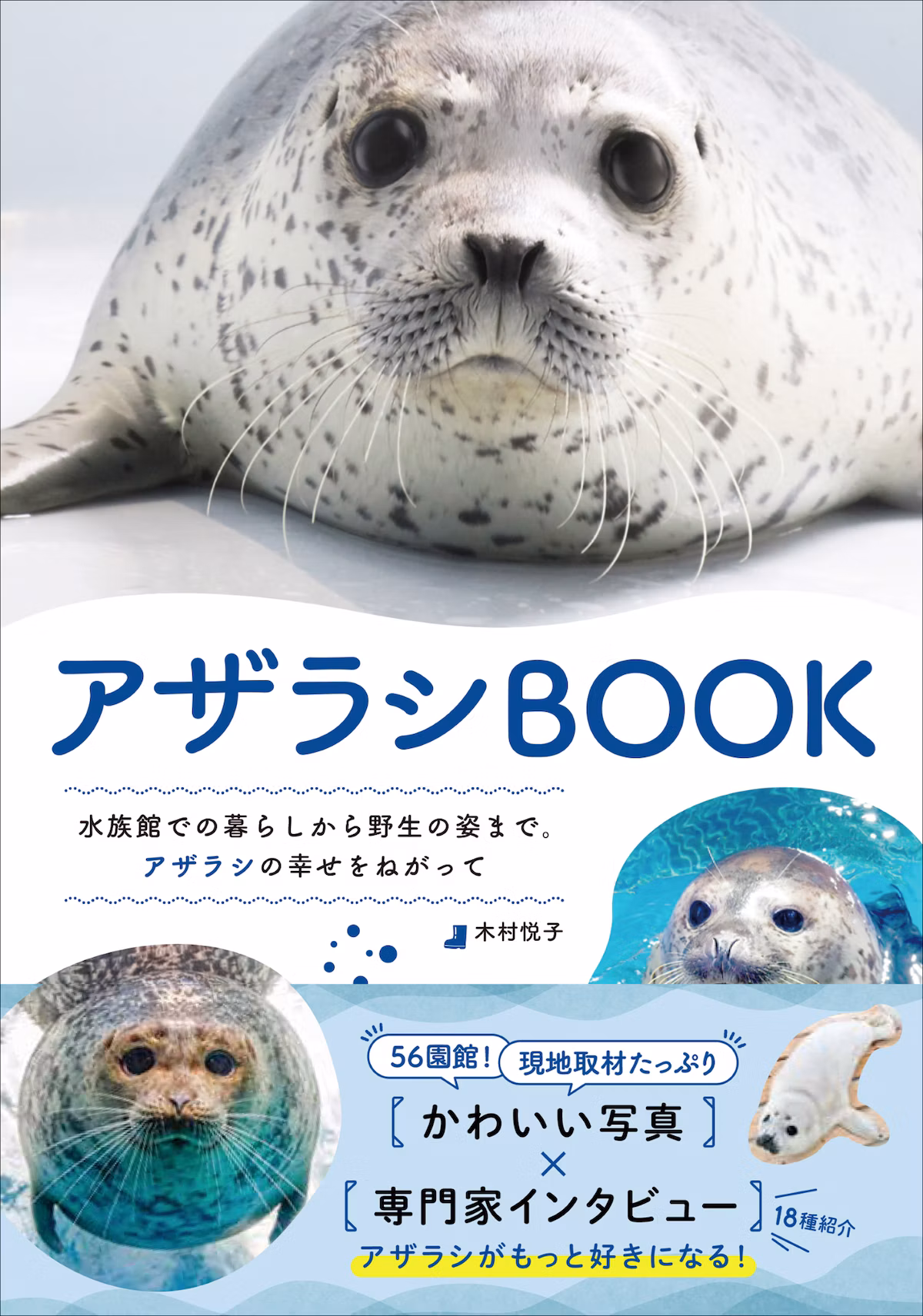 アザラシの知られざる魅力に迫る『アザラシBOOK』6月発売