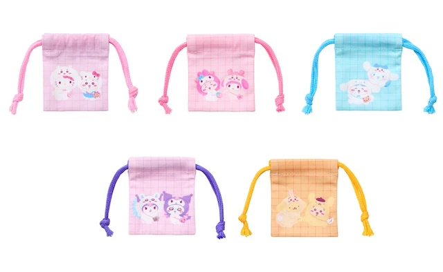 購入特典には「ミニ巾着」