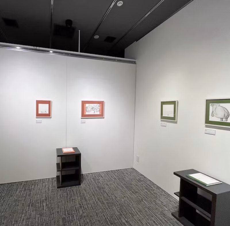 展示会の様子　広角