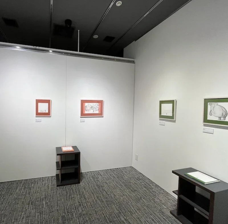 展示会の様子　広角