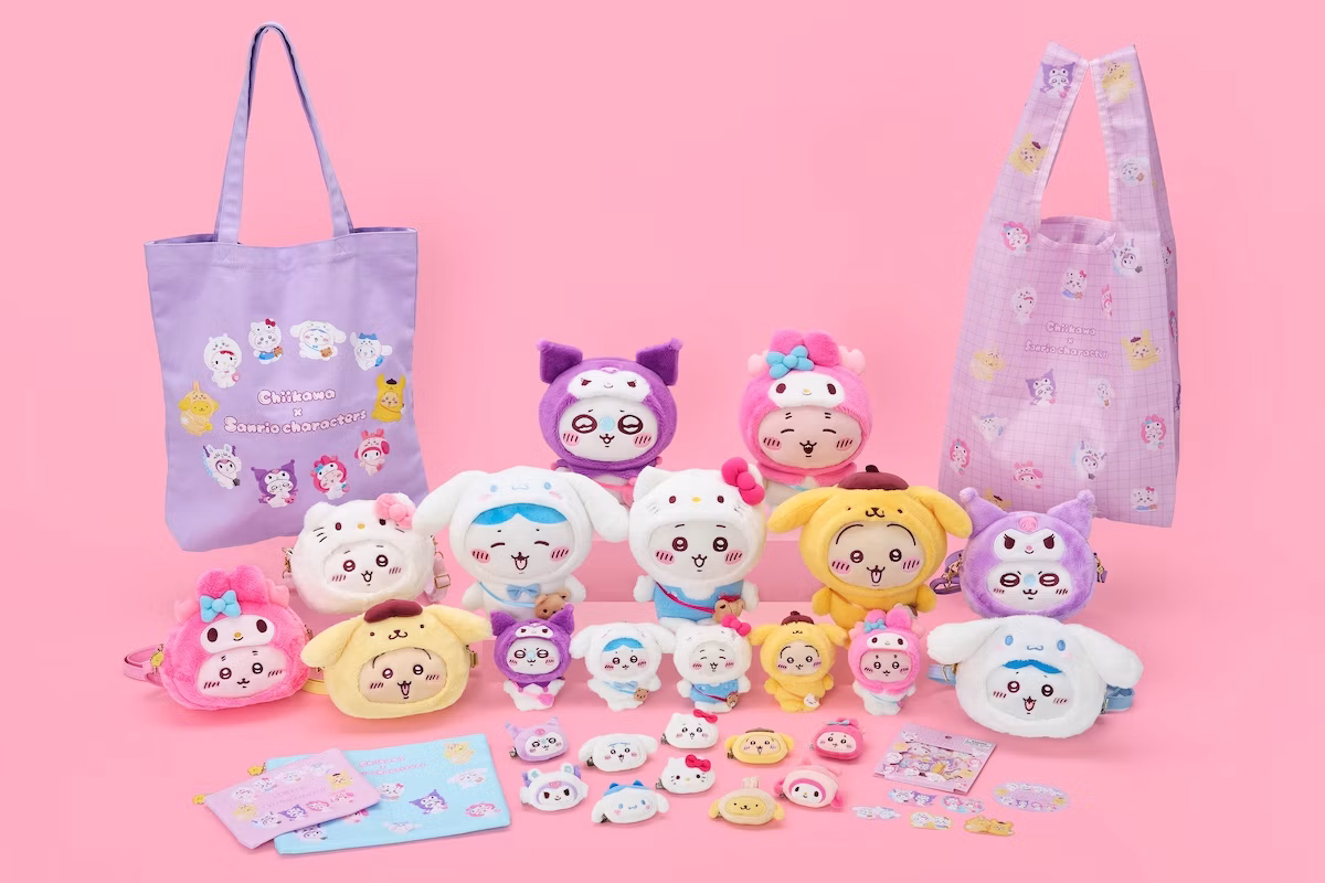 ちいかわ×サンリオキャラクターズコラボ商品、6月13日発売