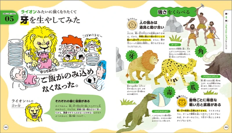 牙をはやしてみた