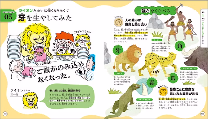 牙をはやしてみた
