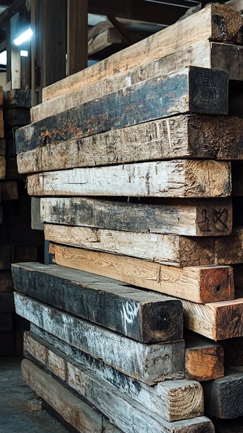 能登地方の古民家から採集された古材