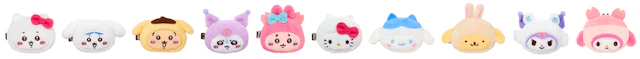 ちいかわ、ハチワレ、うさぎ、モモンガ、古本屋、ハローキティ、シナモロール、ポムポムプリン、クロミ、マイメロディ