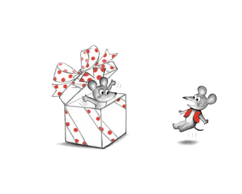 ねずみくんのチョッキ　箱から飛び出すねみちゃん