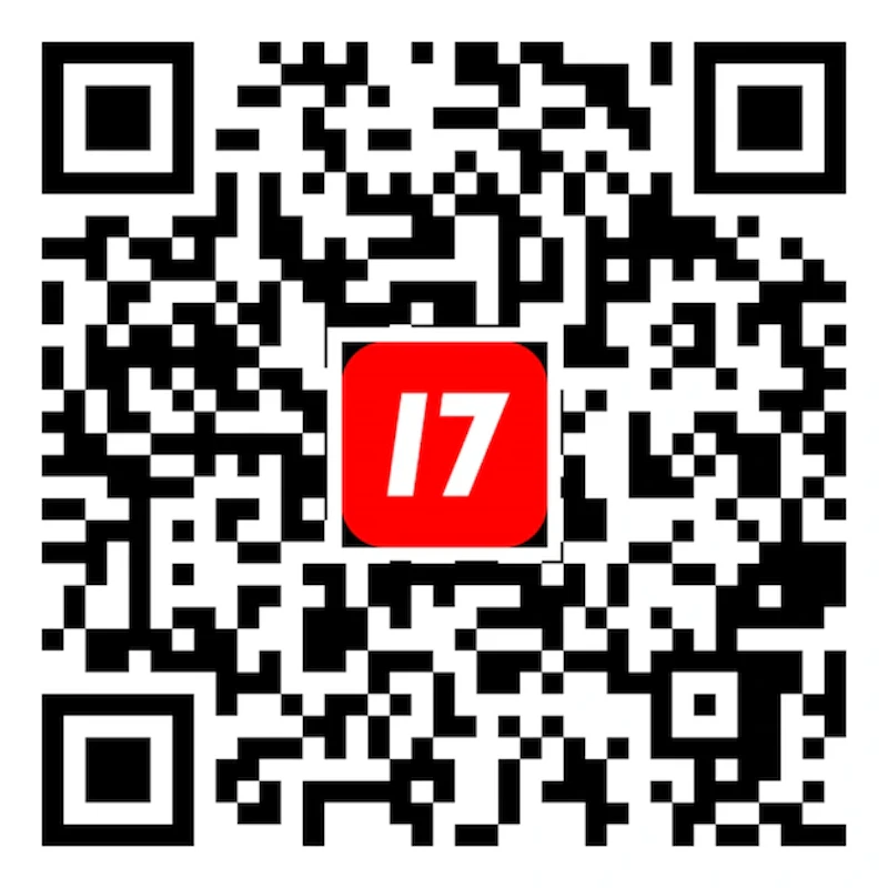 「17LIVE」アプリをダウンロードQR