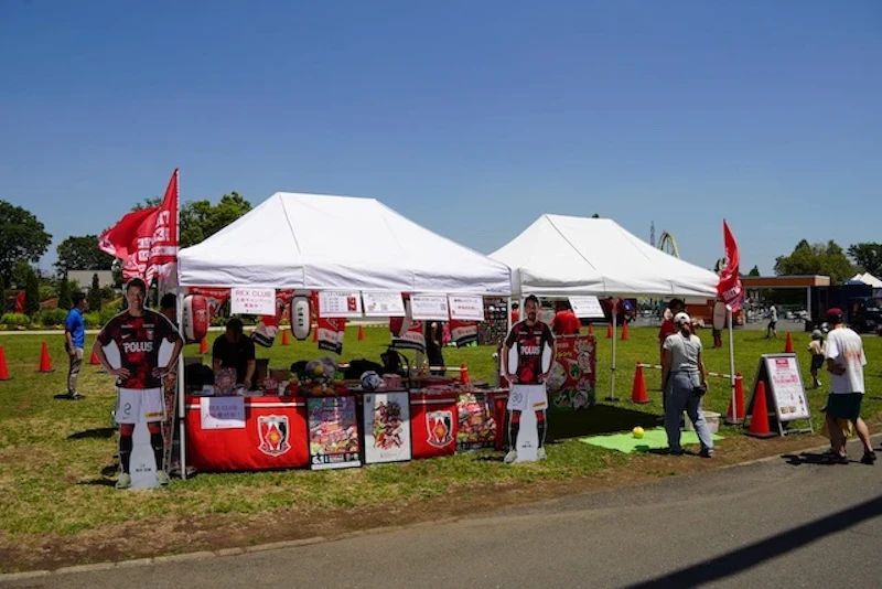 浦和レッズブース