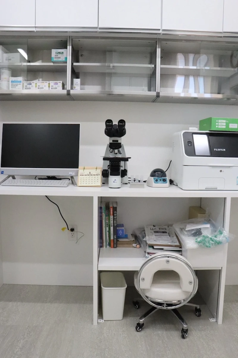 院内は清潔で、専門設備が整っています