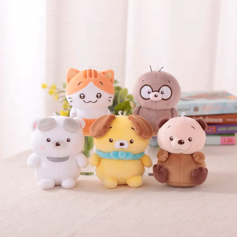 ■のこのこ うちのコ むにゅぐるみマスコット 価格:各1,760円(税込)