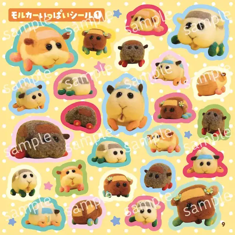モルカーいっぱいシール