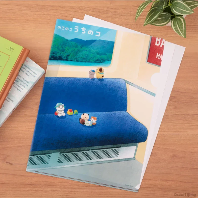 のこのこ うちのコ　クリアファイル　価格：495円（税込）