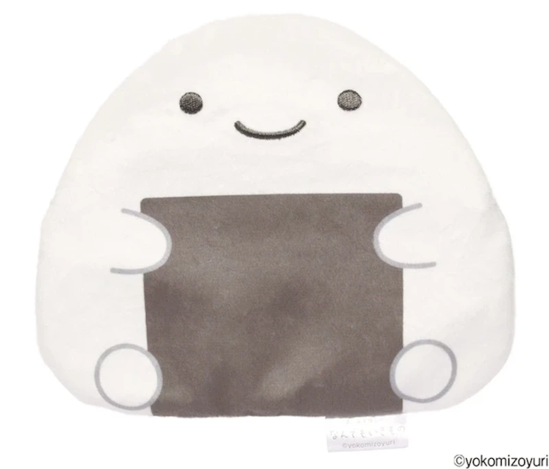 ふわふわポーチ（のりおにぎり）