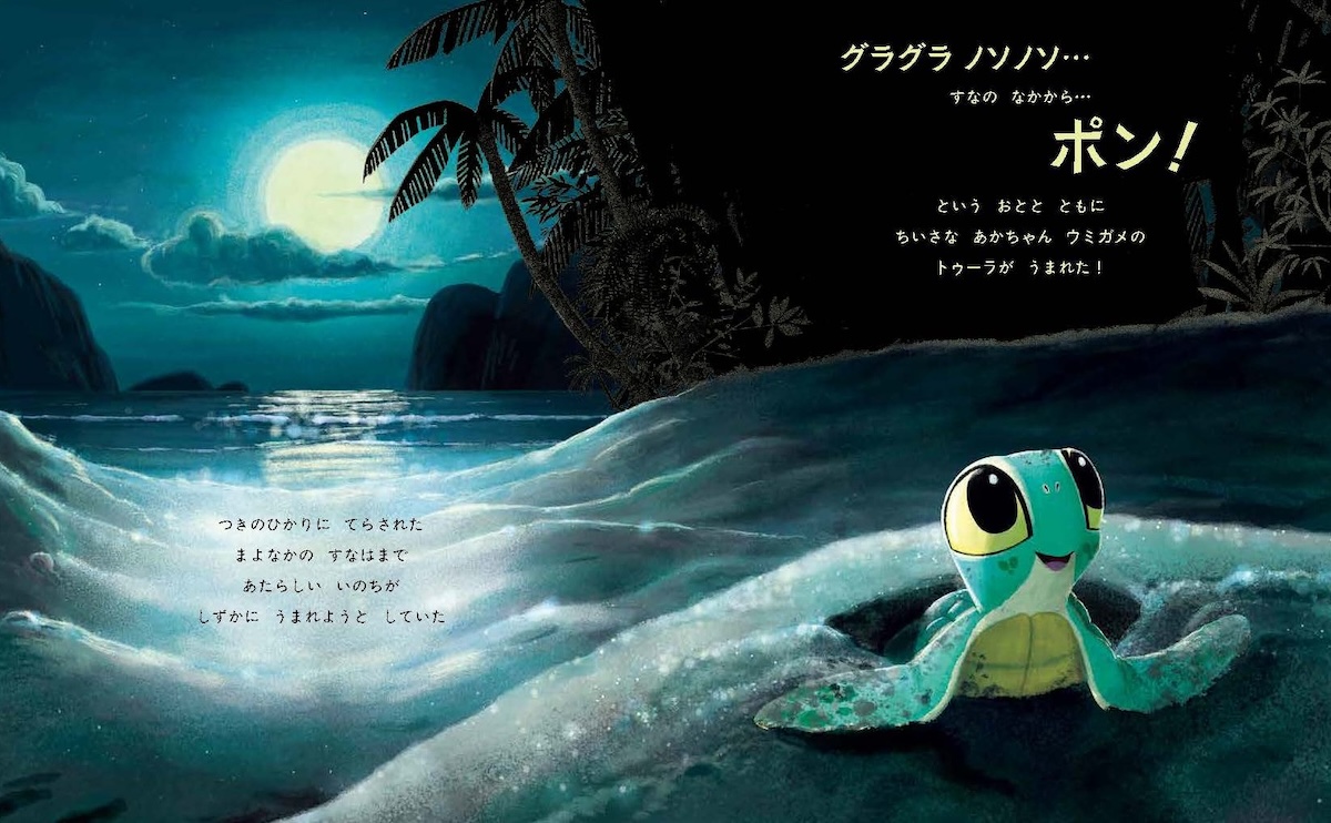 宮沢氷魚が翻訳する絵本『すすめ、ウミガメ』5月27日発売決定｜Minima