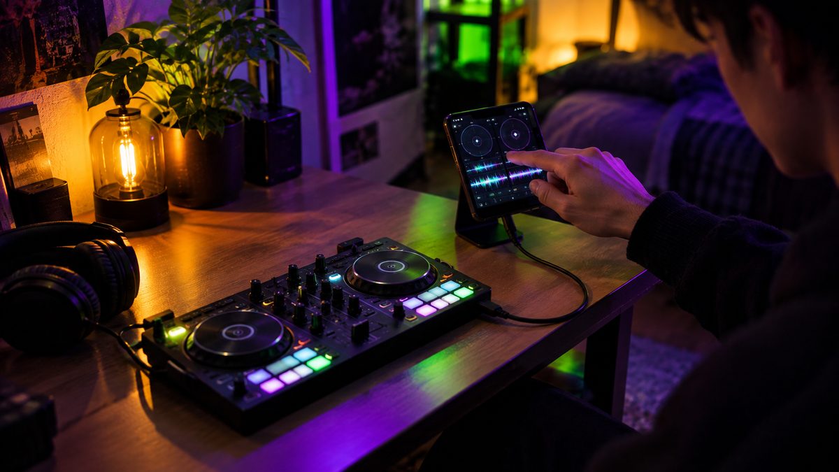 【2026年9月】DDJ-FLX2の接続方法|PC・スマホ(USB/Bluetooth)・iPhone・スピーカーのつなぎ方と、つながらない・音が出ないときの確認