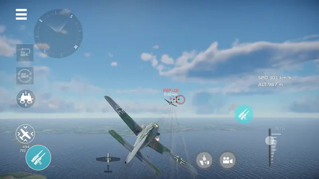 簡単操作で爽快感バツグン！スマホで戦闘機ゲームを楽しもう！