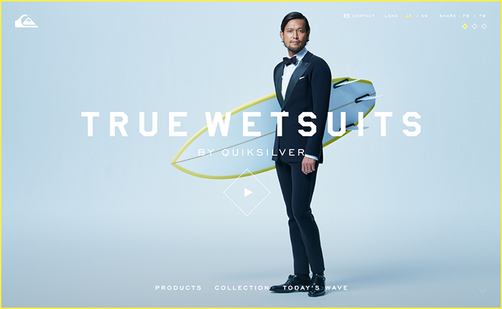 TRUE WETSUITS BY QUIKSILVER - AID-DCC Inc.