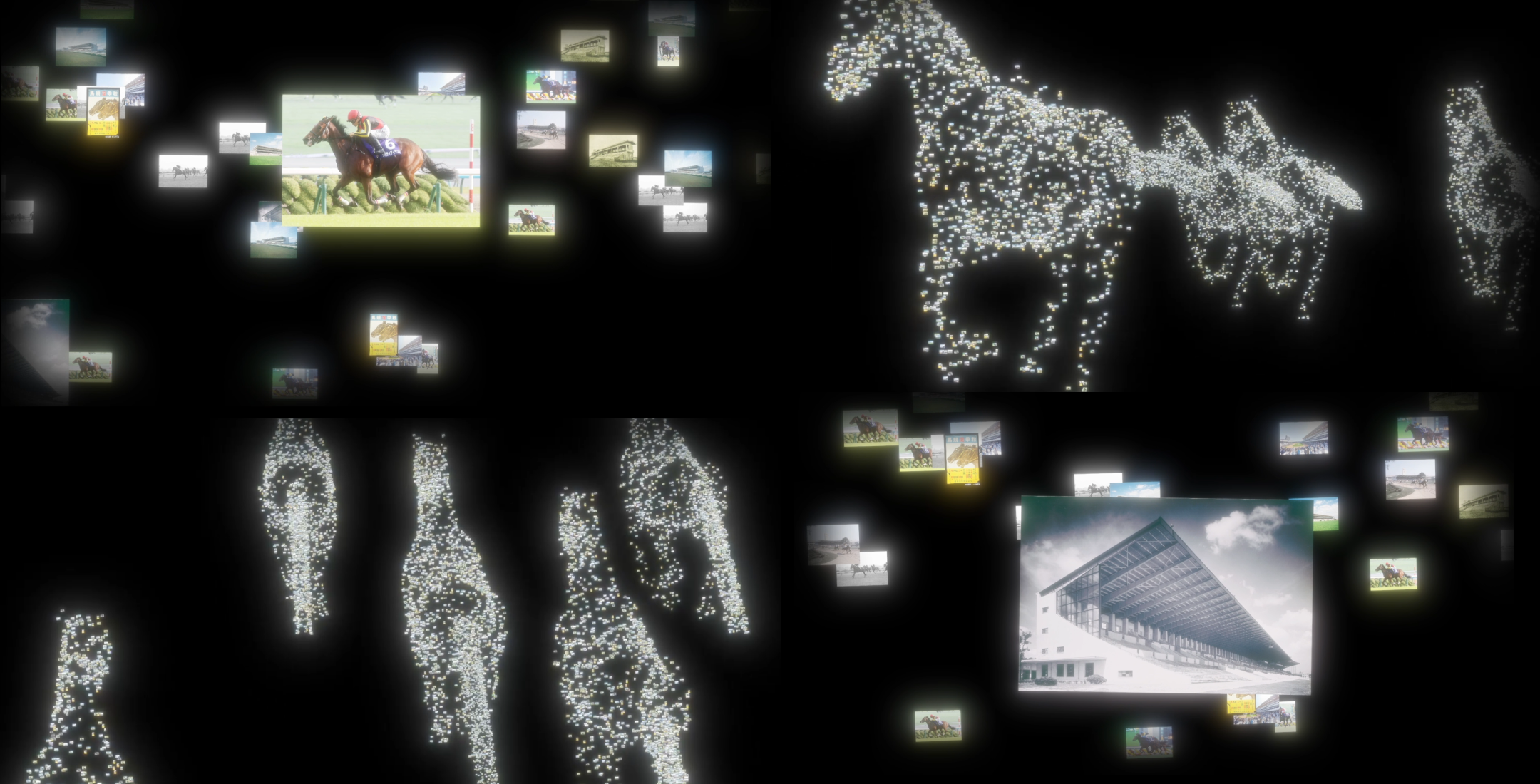 京都競馬場 100th Anniversary 奉納ライトアップ センテニアルナイト