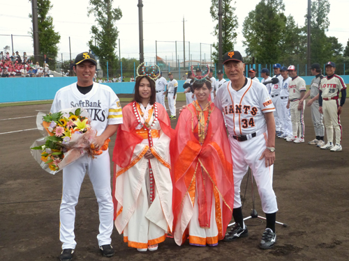 第4代卑弥呼　ドリーム・ベースボールに登場_02.jpg
