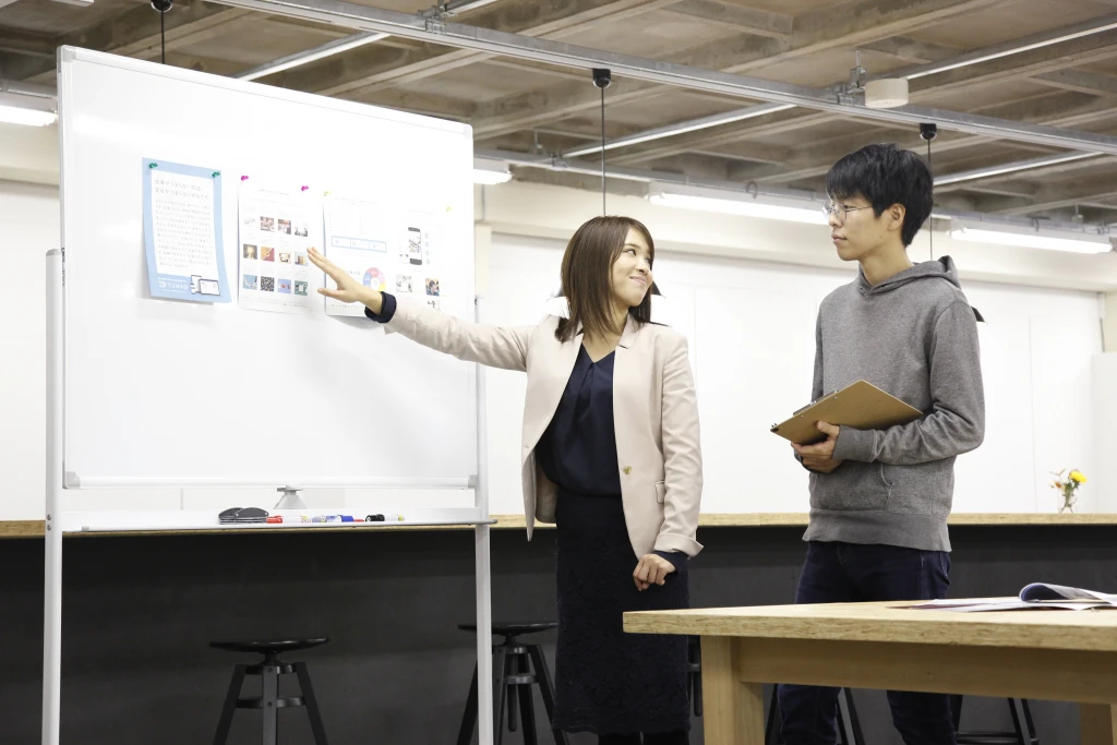 部署間打ち合わせ・ホワイトボード