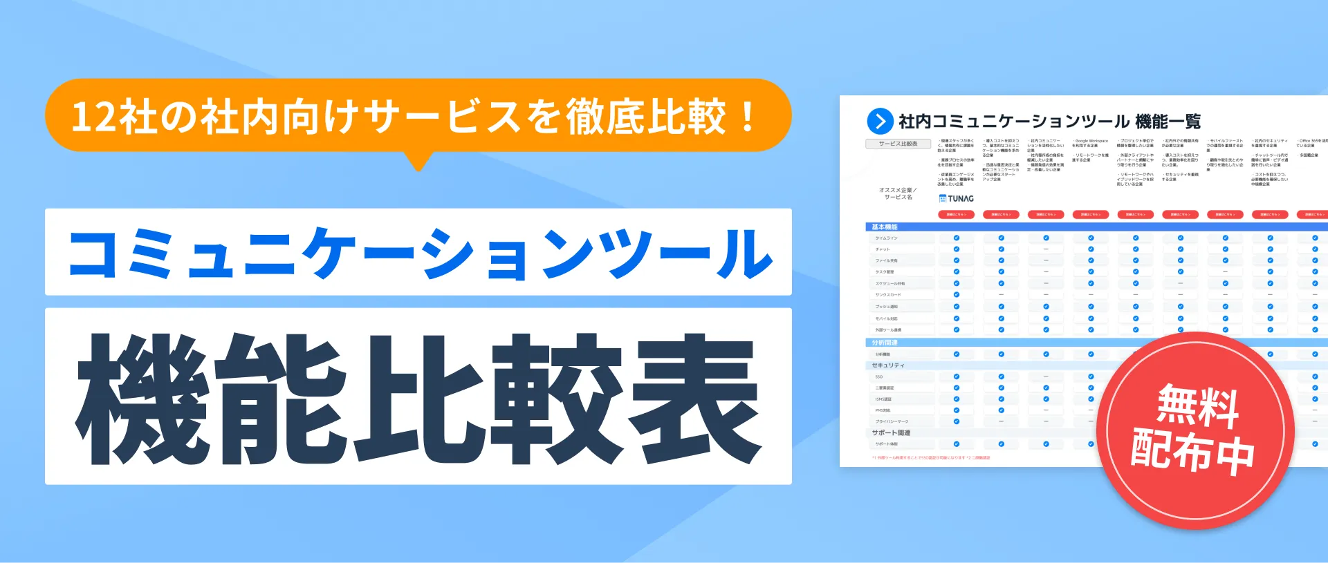 社内チャットツールの導入で業務効率化！おすすめ5選と失敗しない選び方ガイド | TUNAG(ツナグ)