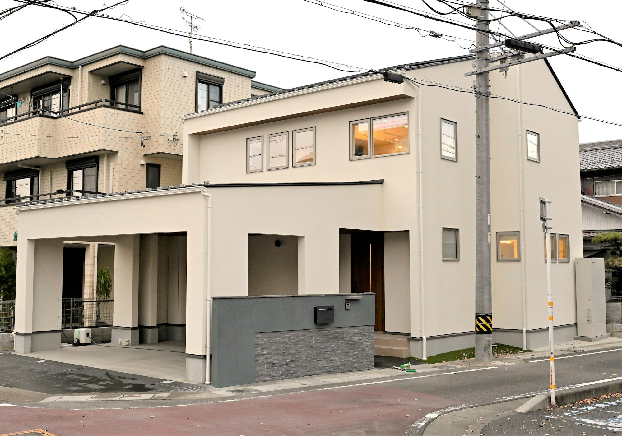 【ガレージハウス】2台分のインナーガレージがある家～岐阜県岐阜市に建てる新築～