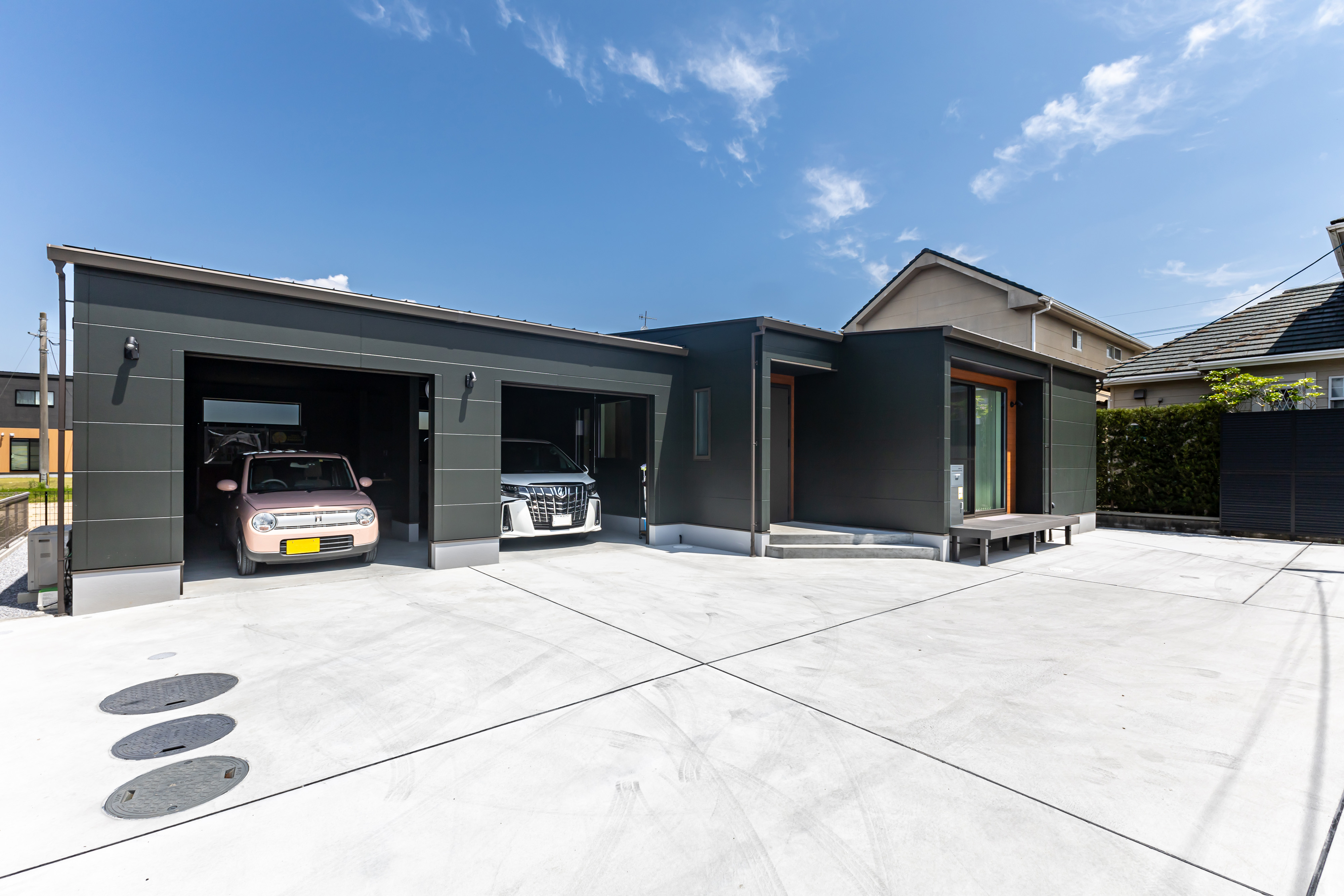 【平屋】住みやすい平屋のガレージハウス　～愛知県一宮市で建てる新築～