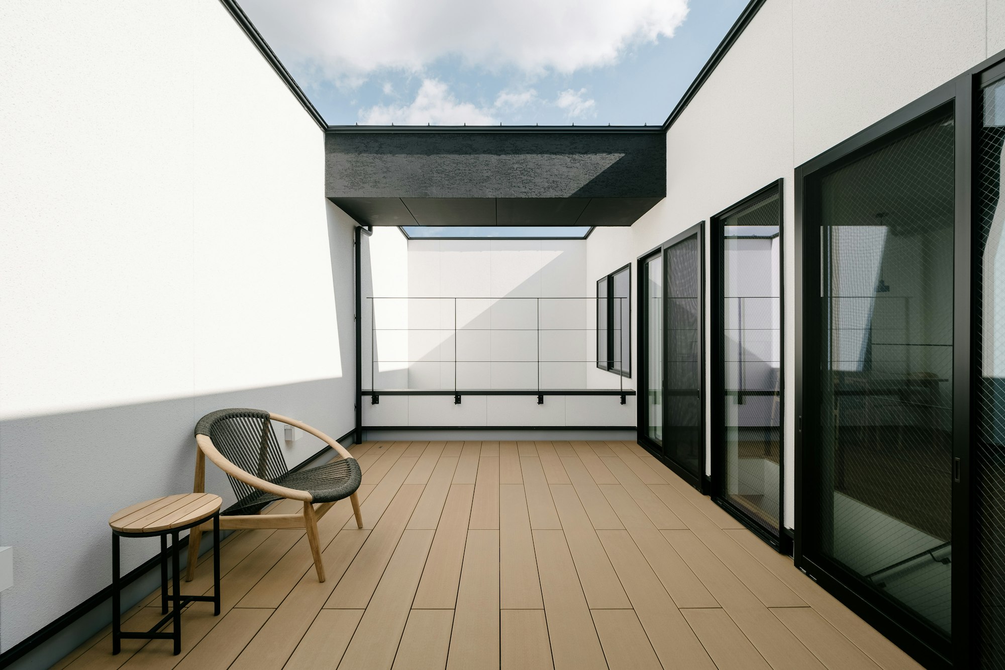 【バルコニー】大きなアウトドアリビングがある家　～岐阜県羽島市で建てる新築～